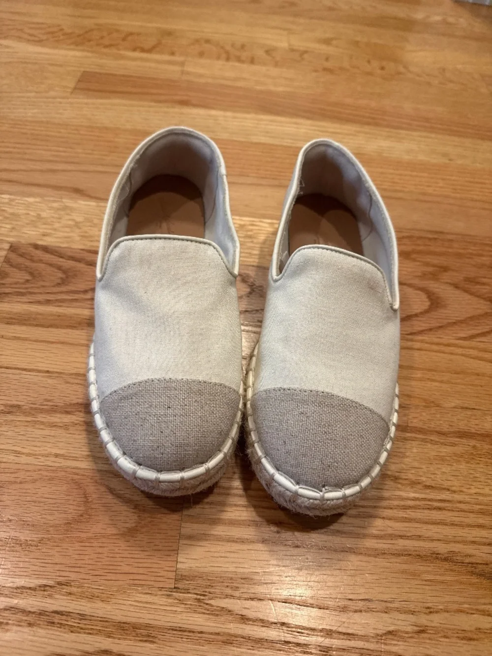Cream espadrilles